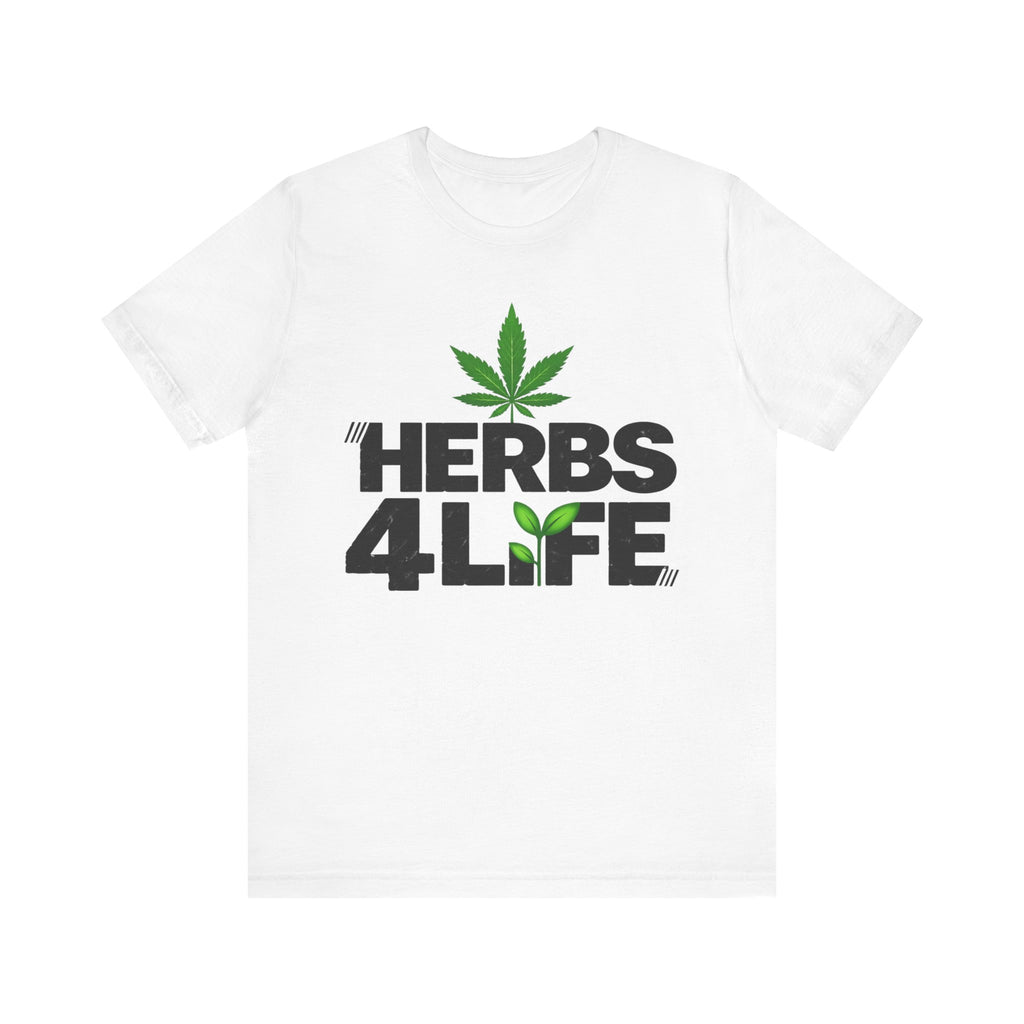 HERBS 4 LYFE – Cannabis Leaf – T-Shirt