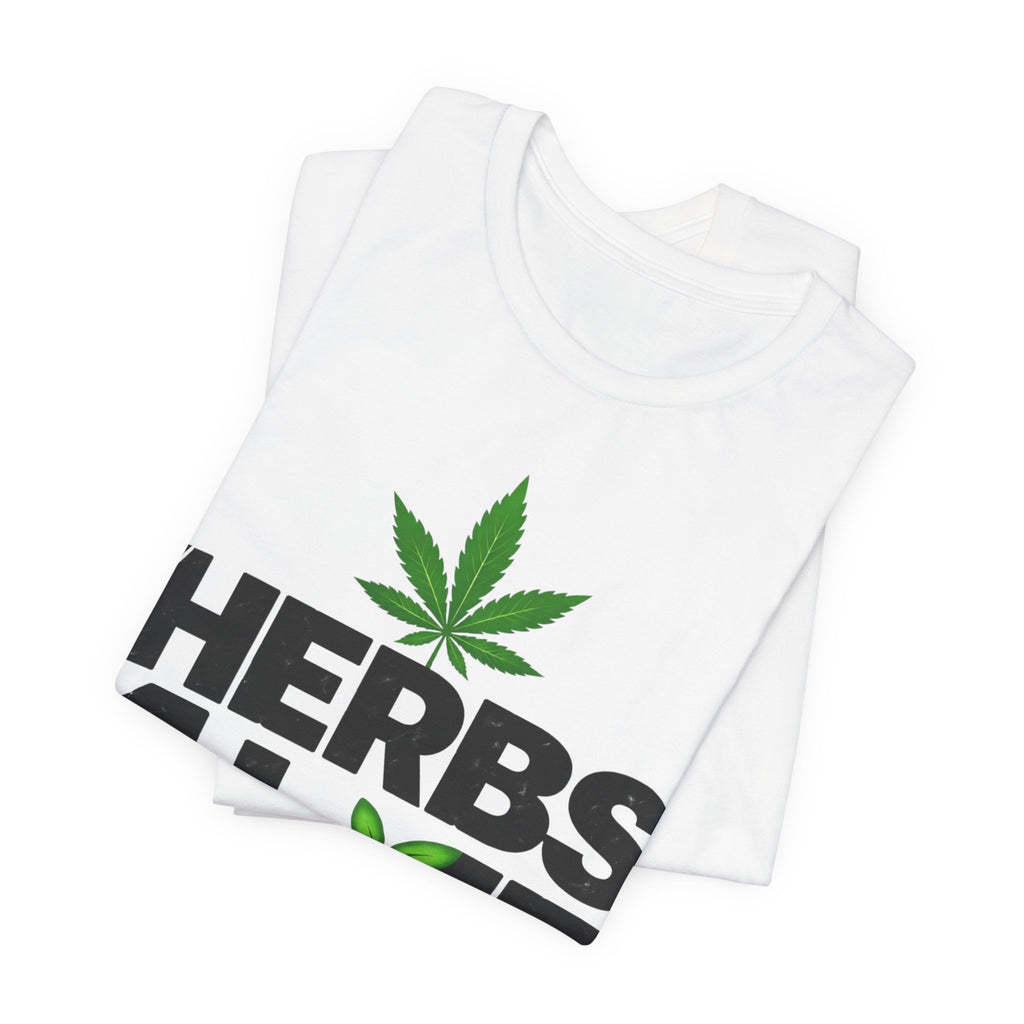HERBS 4 LYFE – Cannabis Leaf – T-Shirt