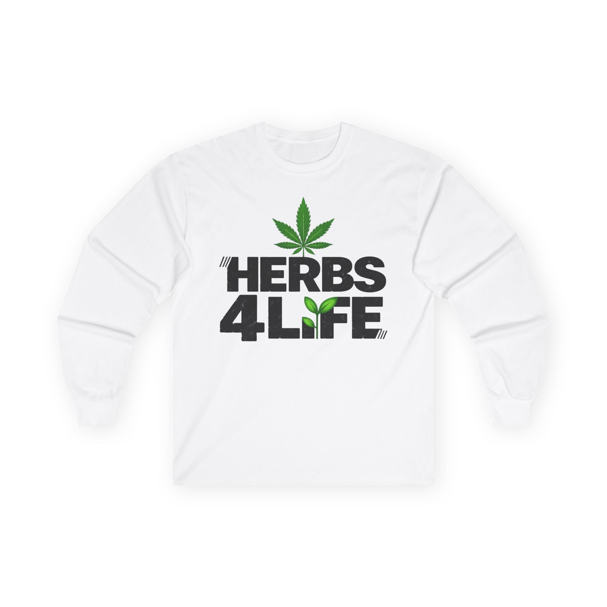 HERBS 4 LYFE – Cannabis Leaf – Long Sleeve